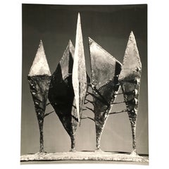 F. L. Kennett, "Lynn Chadwick", Original-Schwarz-Weiß-Foto aus den 1950er Jahren