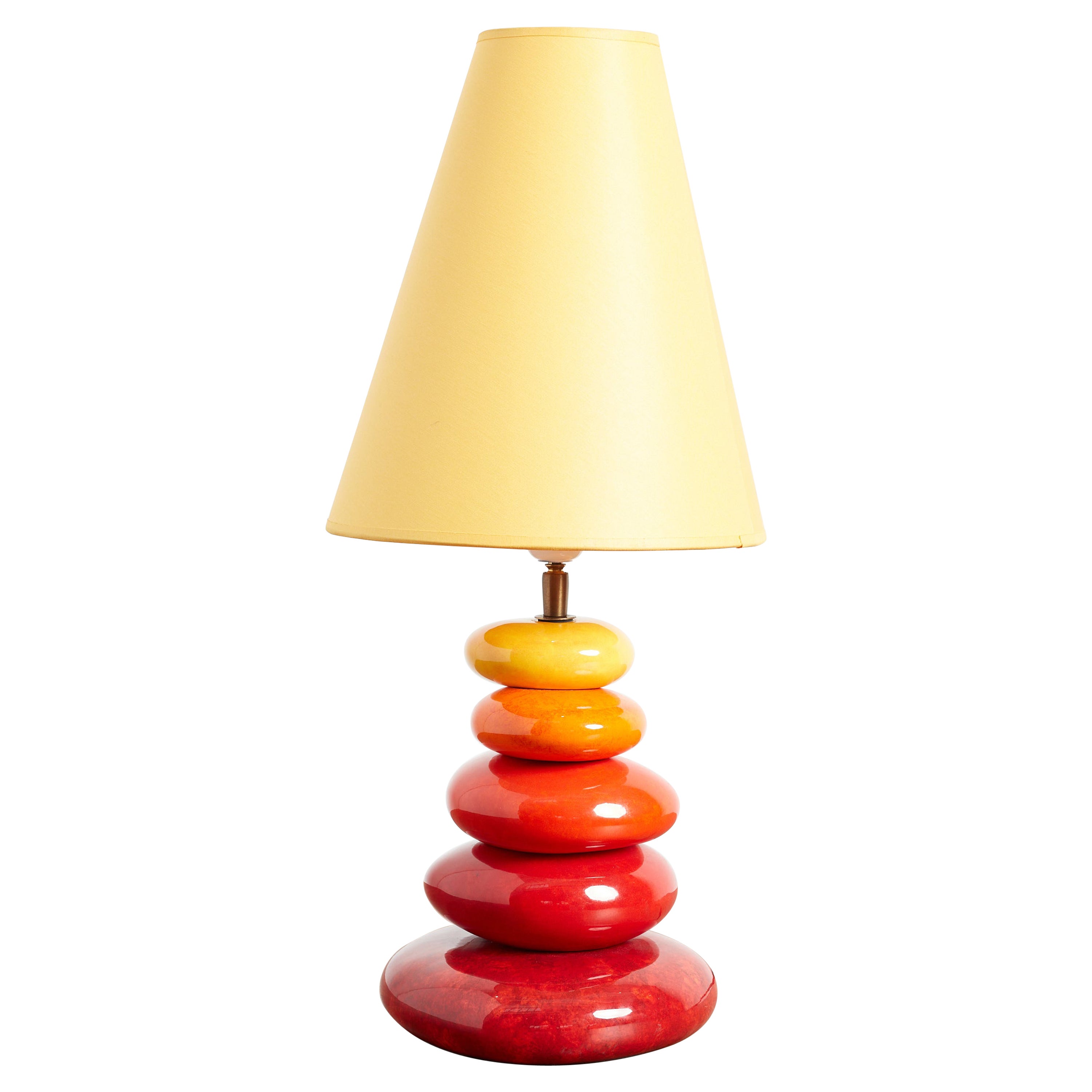 French Ceramic Table Lamp