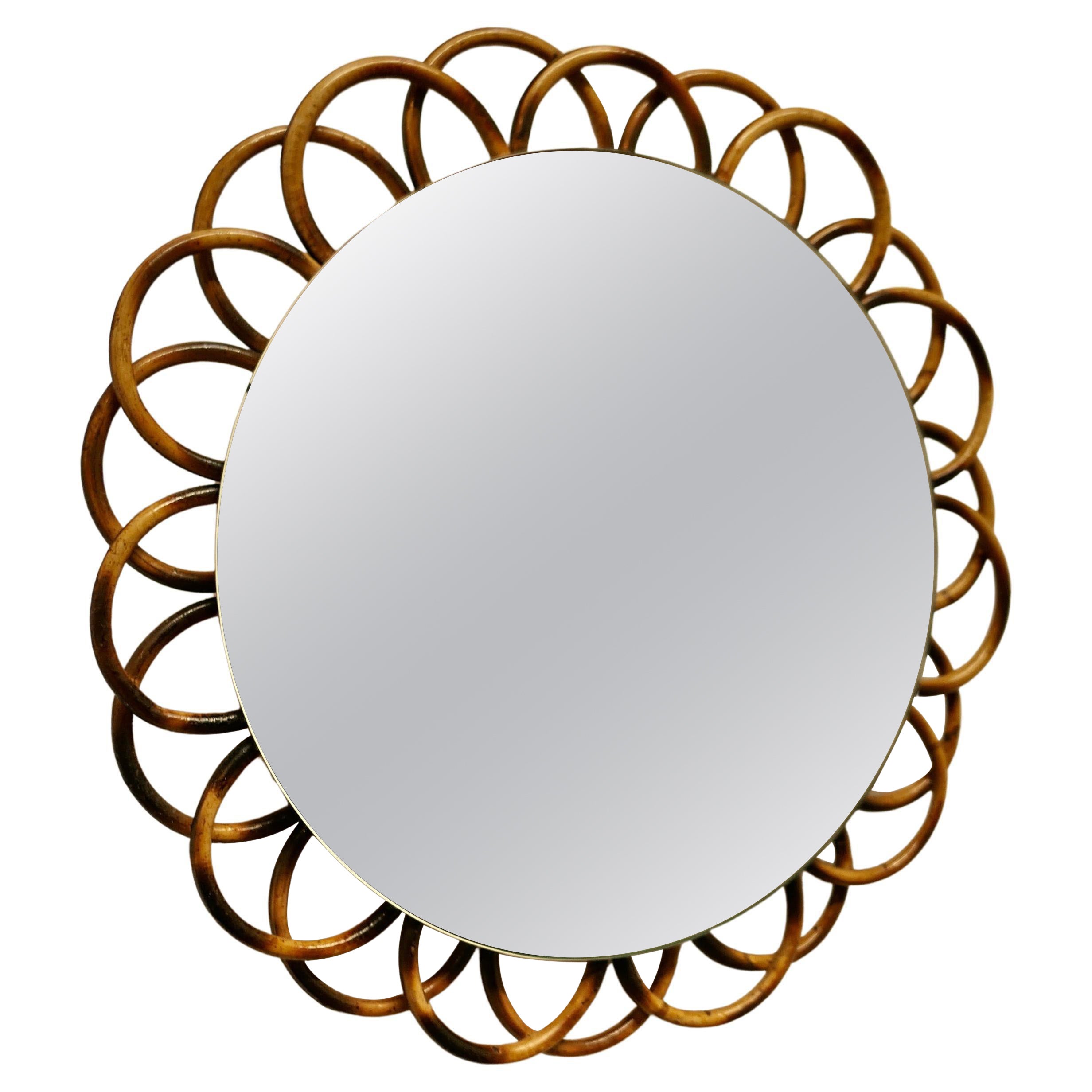 Round Bamboo Wall Mirror    This is an attractive Mirror 