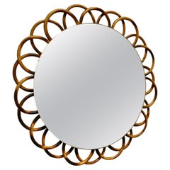 Vintage Round Bamboo Wall Mirror    This is an attractive Mirror 