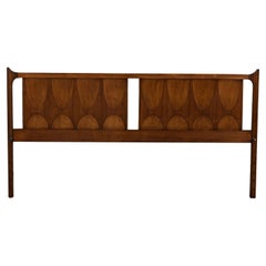 MCM Brutalist Brasilia King Sized Headboard 6130-59 Broyhill Premier Series