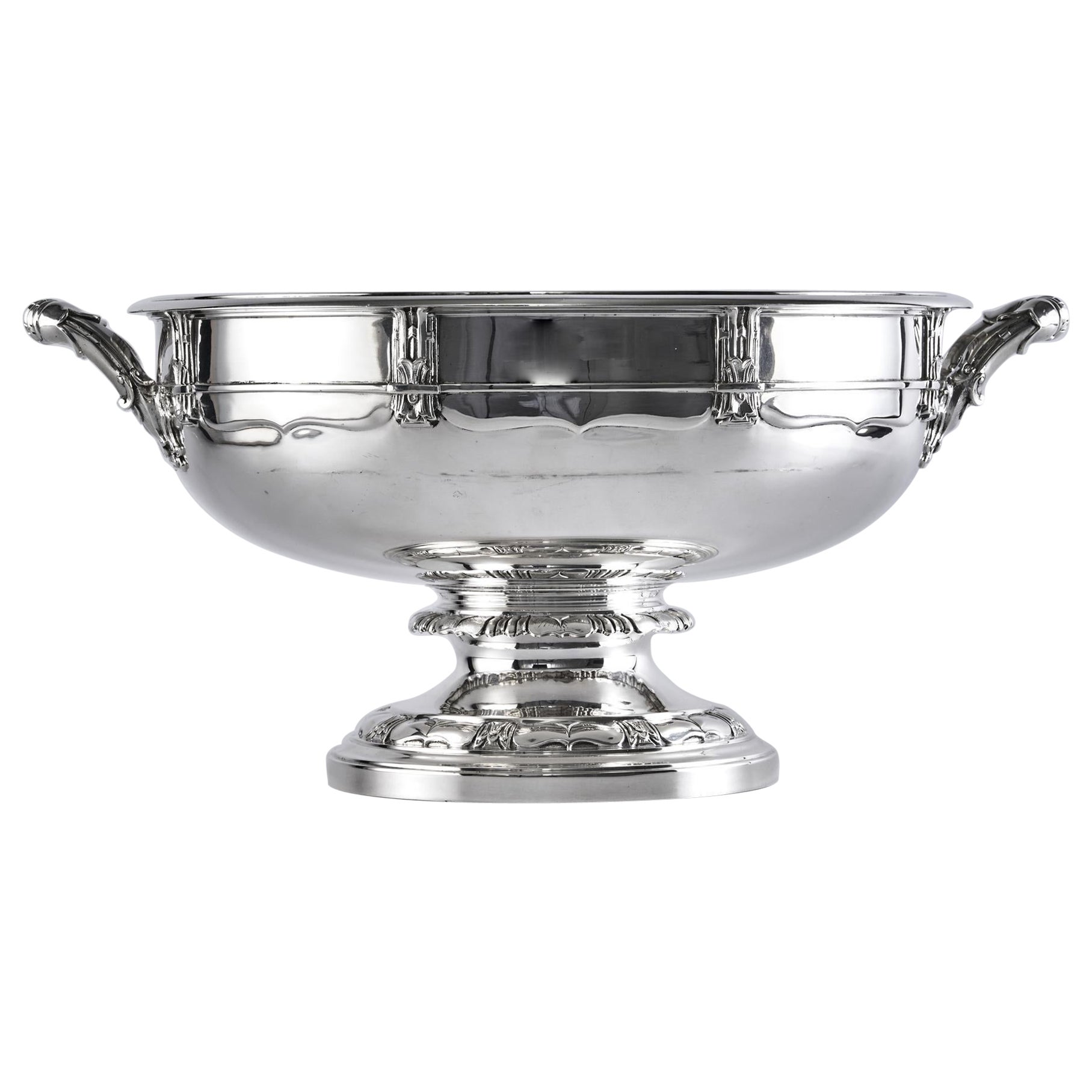 Art Deco style silver bowl For Sale