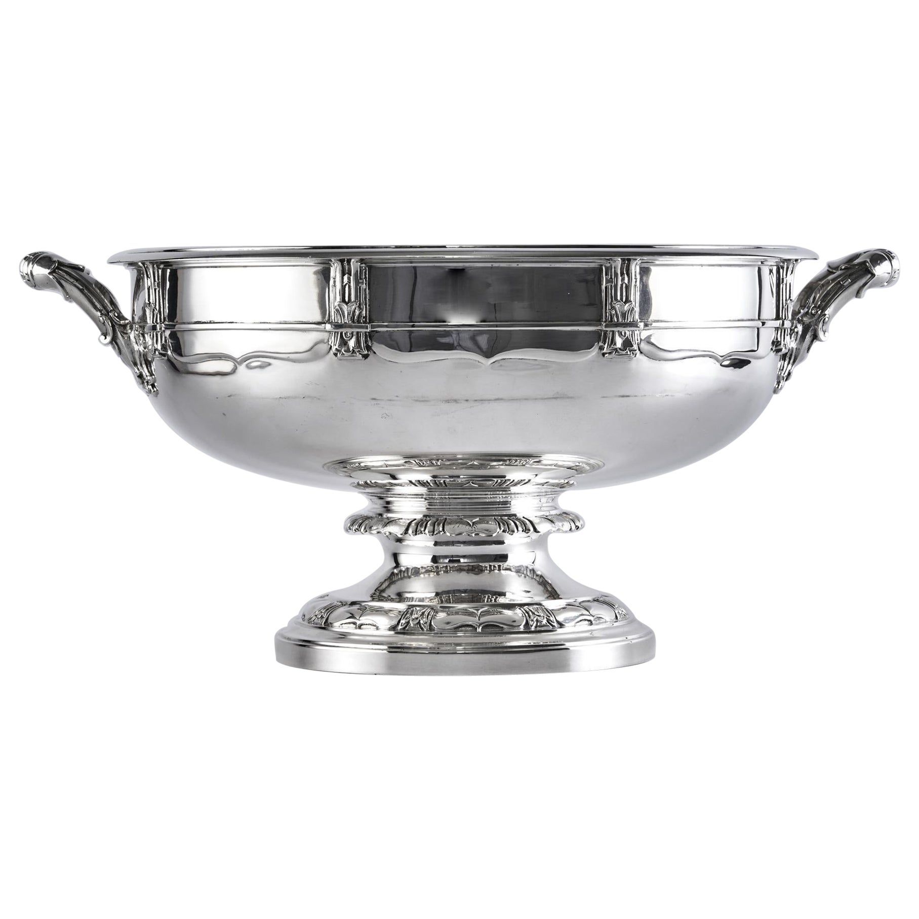 Art Deco style silver bowl