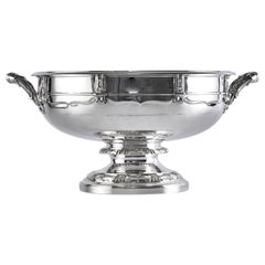 Art Deco style silver bowl