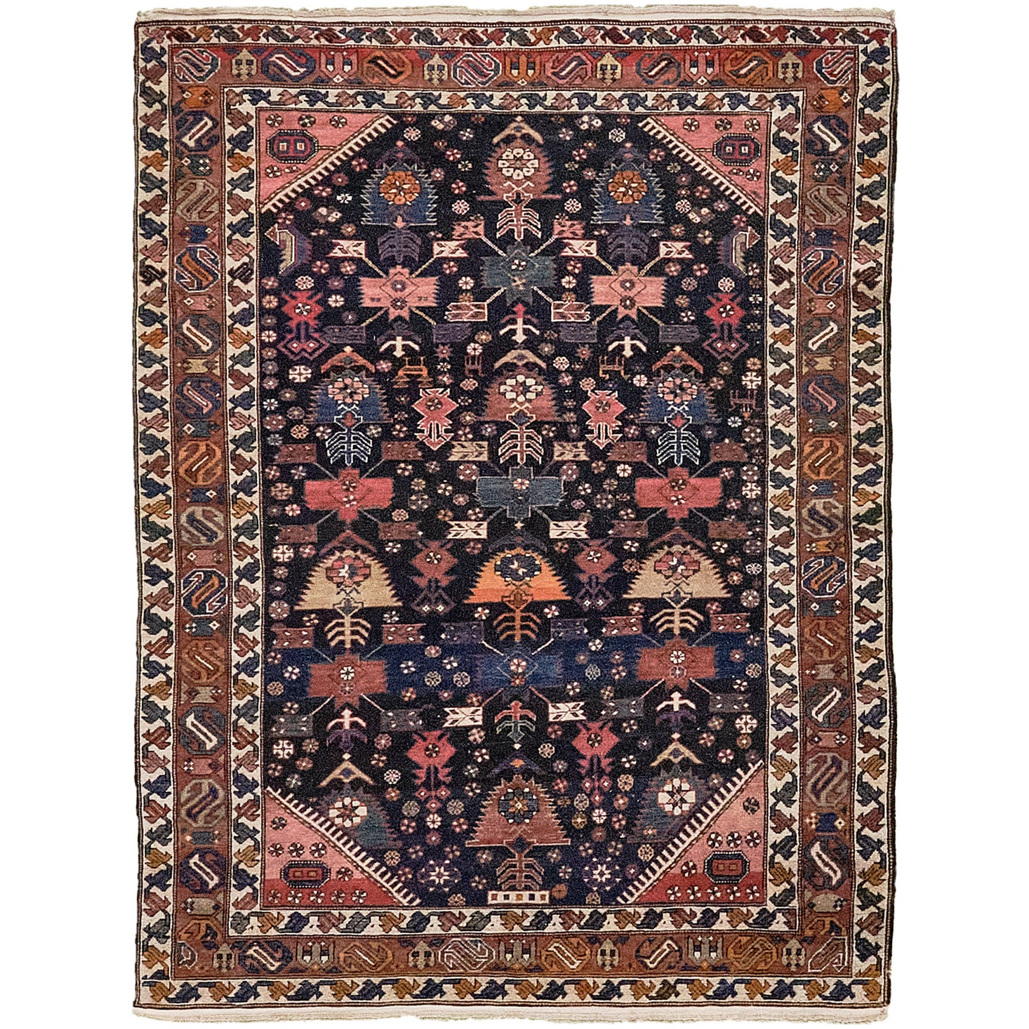 Alfombra rusa antigua Shirvan 31283