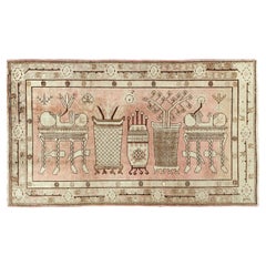Kaukasischer Samarkand-Teppich im Vintage-Stil
