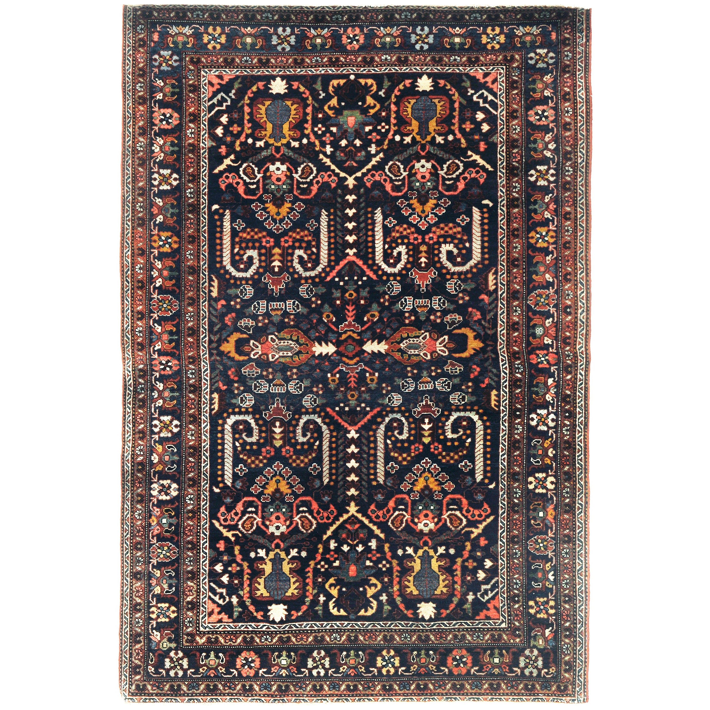 Antique Persian Farahan 16017 For Sale