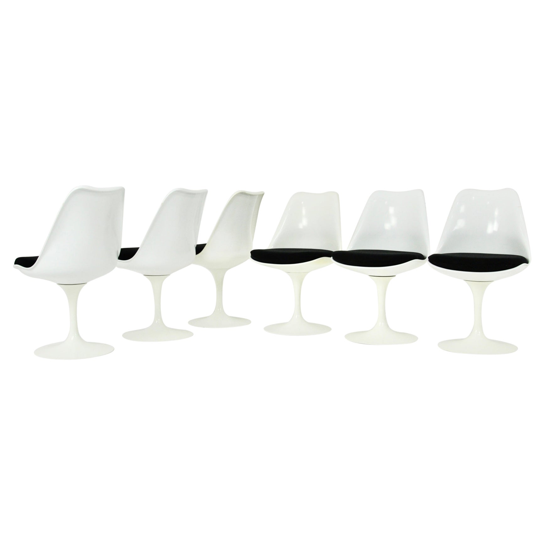 Tulip Dining Chairs by Eero Saarinen for Knoll Studio, 1990s, Set of 6