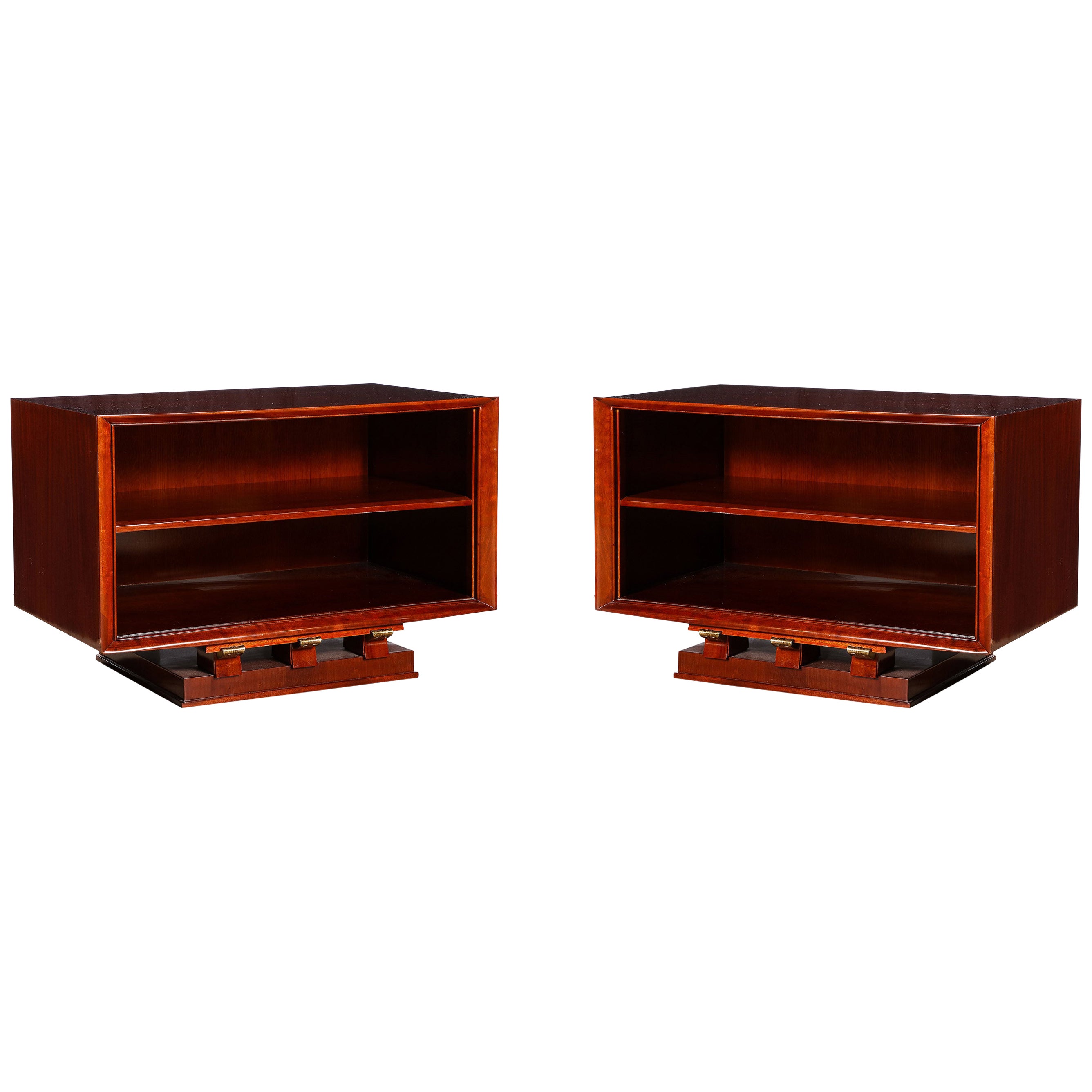 Pair of End Tables by Maxime Old For Sale