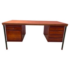 Peter Hvidt and Orla Molgaard-Nielsen Executive Desk with front Bookcase
