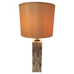 Robbsjohn-Gibbings for Hansen Lighting Marble and Brass Table lamp