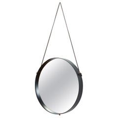 Jacques Adnet Style Mirror