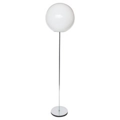 Lollipop-Stehlampe aus Chrom