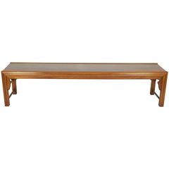 Decorative Modern Coffee Table or Bench by Bert England for Widdicomb