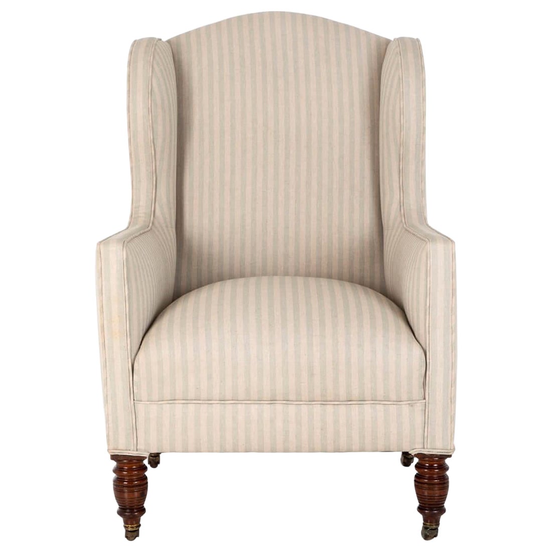 Cornelius V. Smith Wingback Armchair For Sale