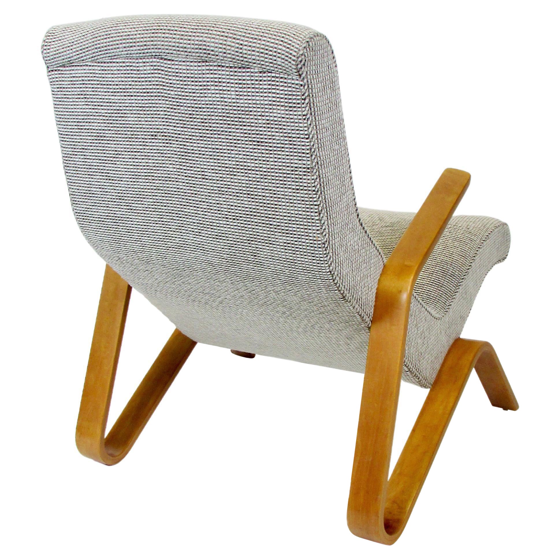 Schön restaurierter Eero Saarinen Grasshopper-Stuhl für Knoll, frühe Produktion