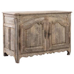 18th Century French Bleached Oak Buffet