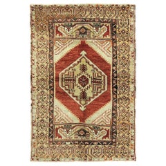 Vintage Turkish Anatolian Rug