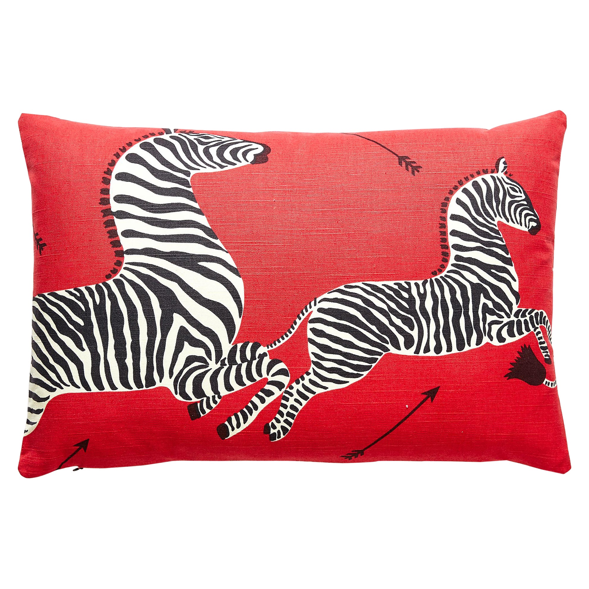 Zebras Lumbar Pillow For Sale