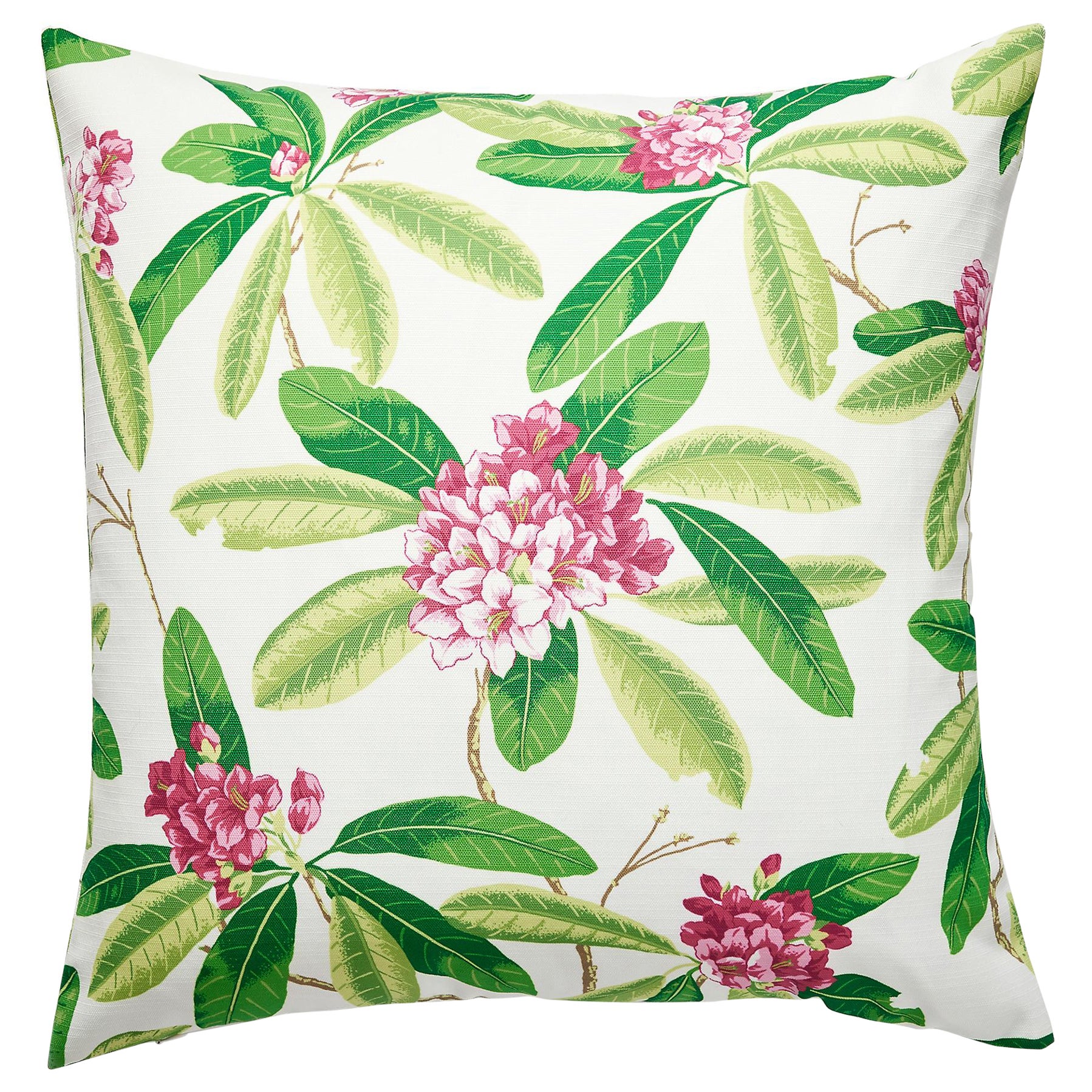 Rhododendron Outdoor Pillow For Sale