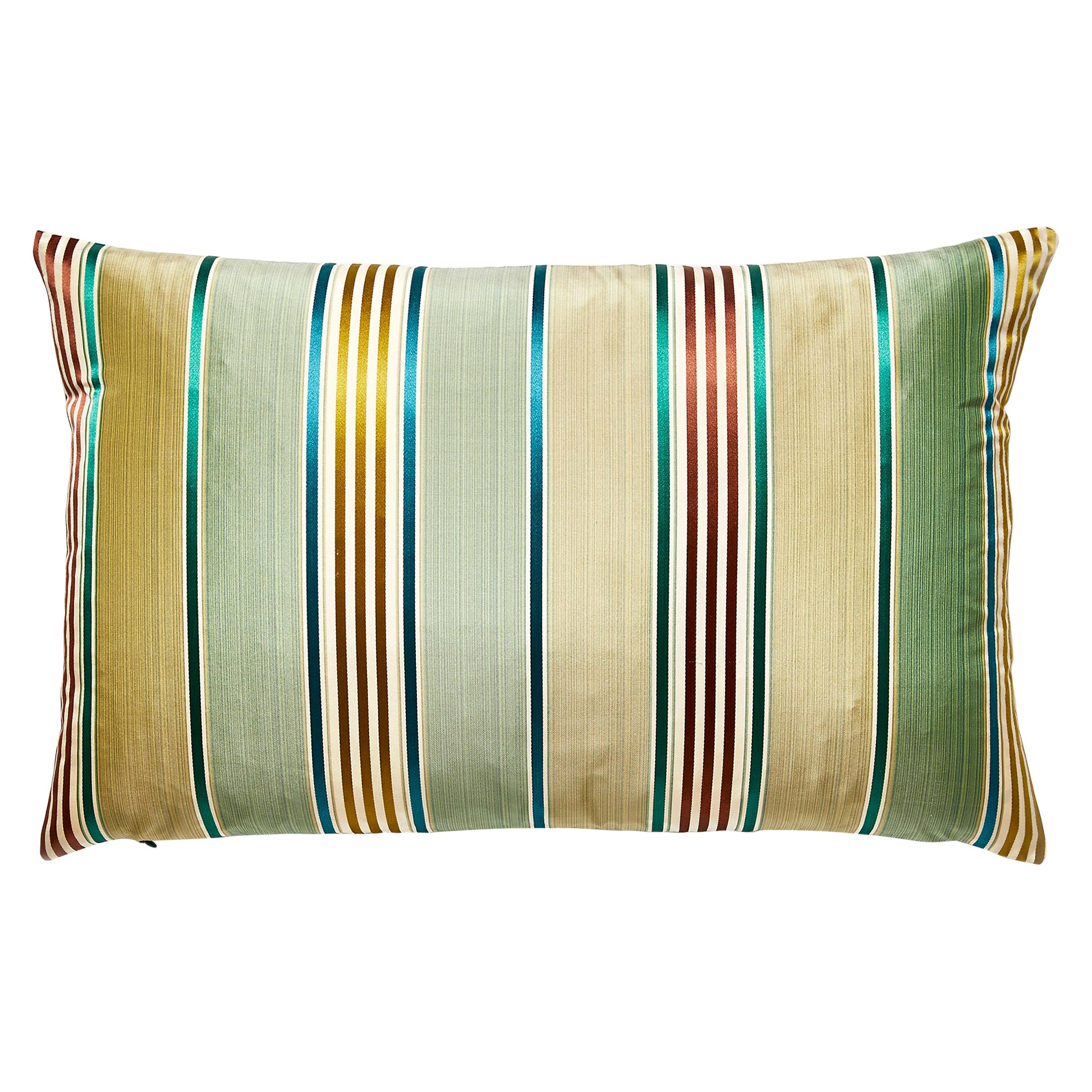 Charlotte Stripe Lumbar Pillow For Sale