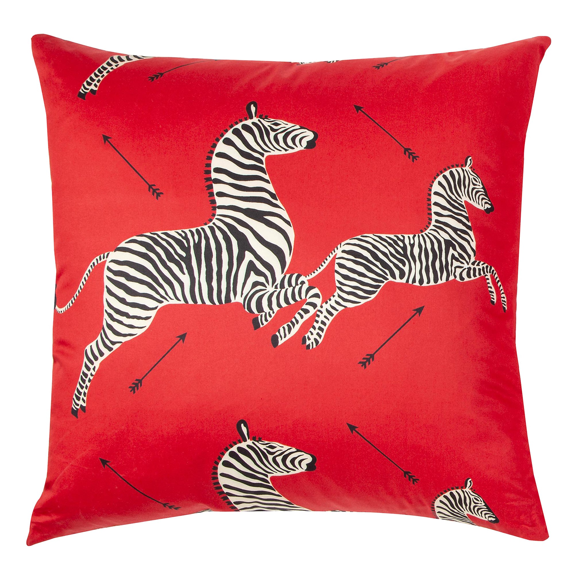 Dazzle Of Zebras Pillow For Sale