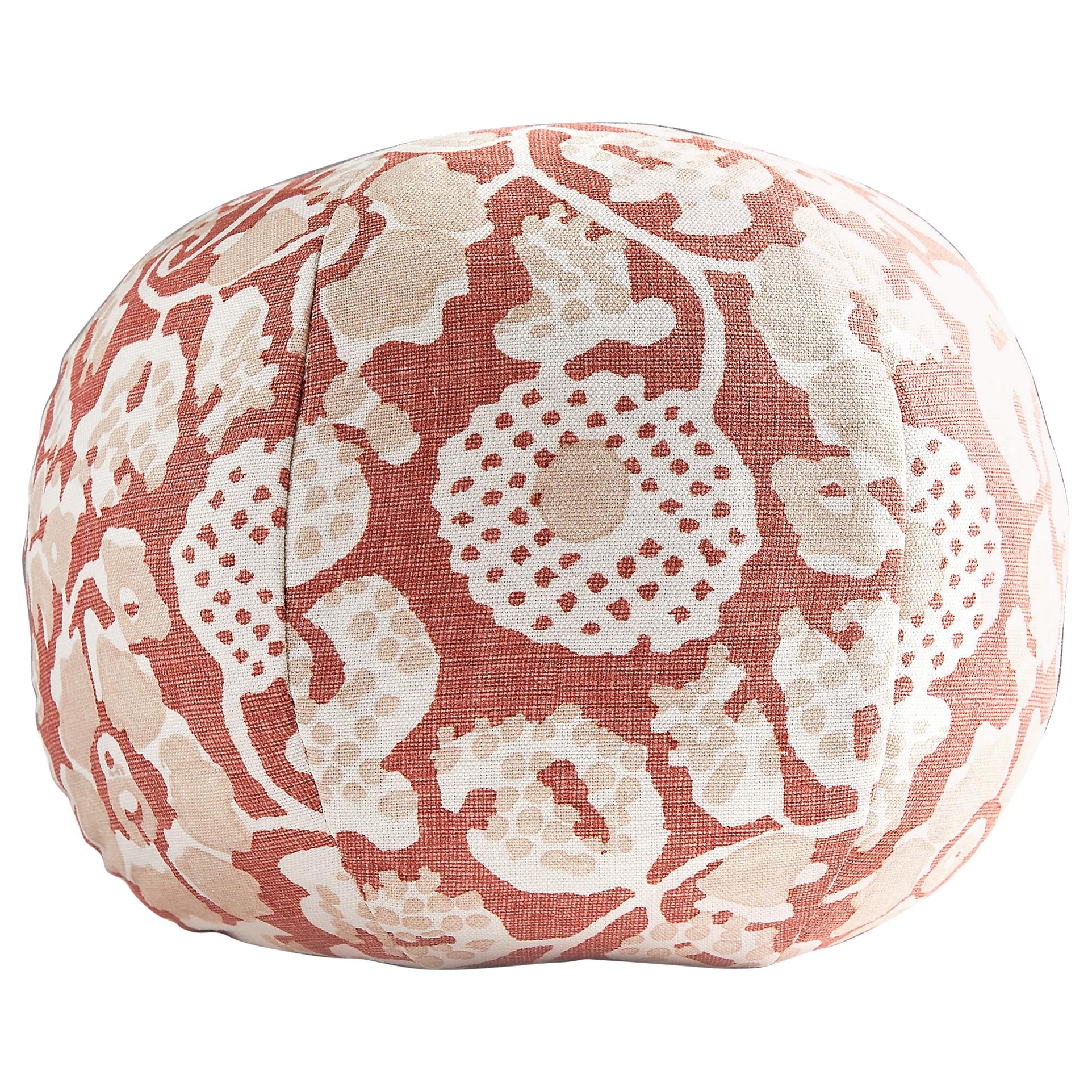 Maiden Floral Sphere Pillow For Sale