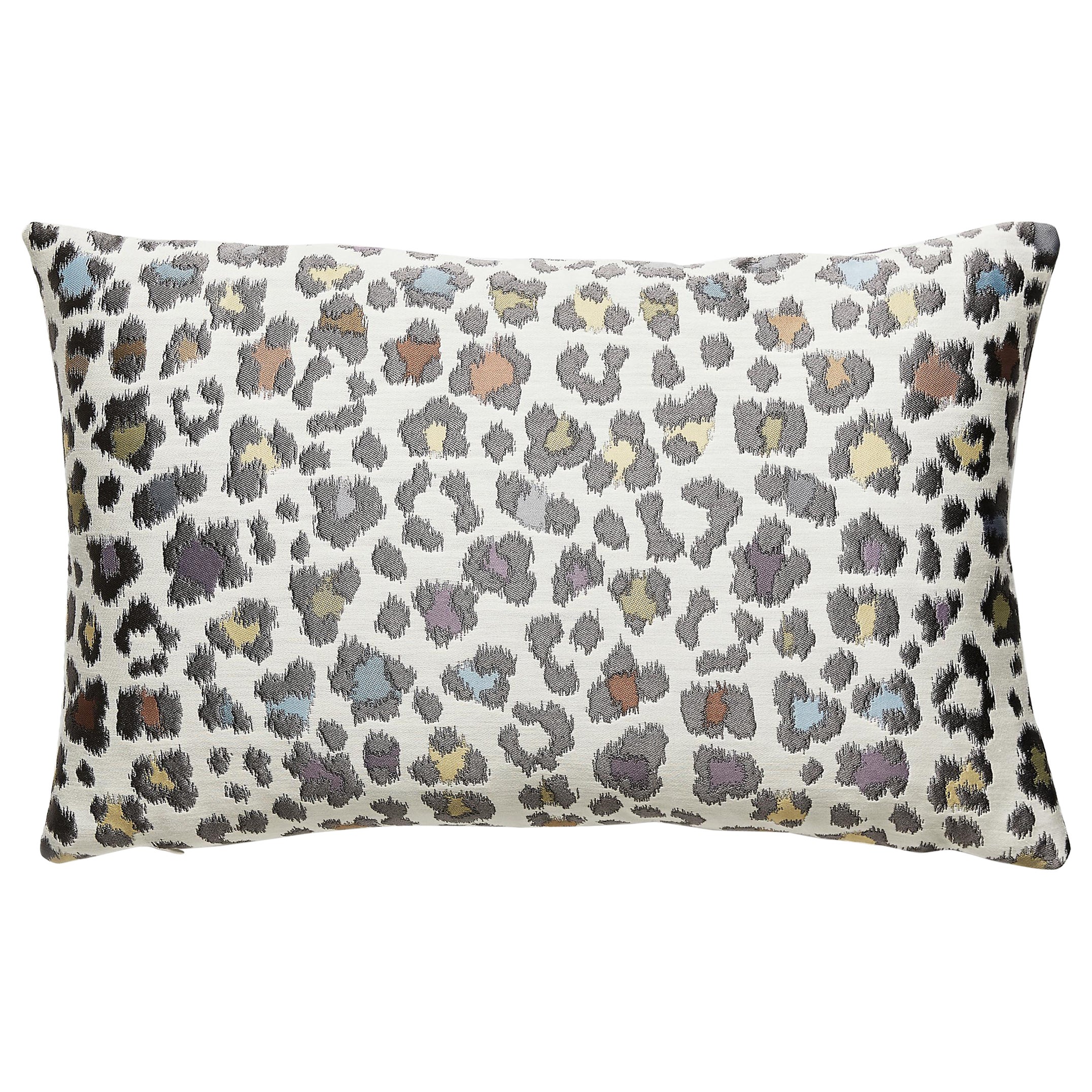 Rosette Woven Lumbar Pillow