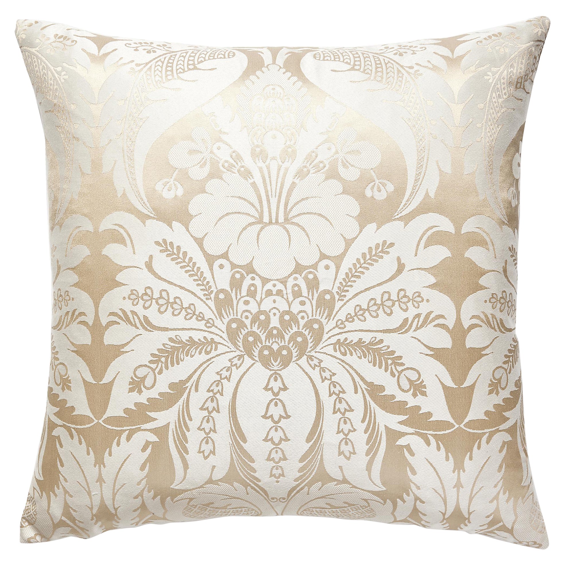 Estate Damask Pillow For Sale