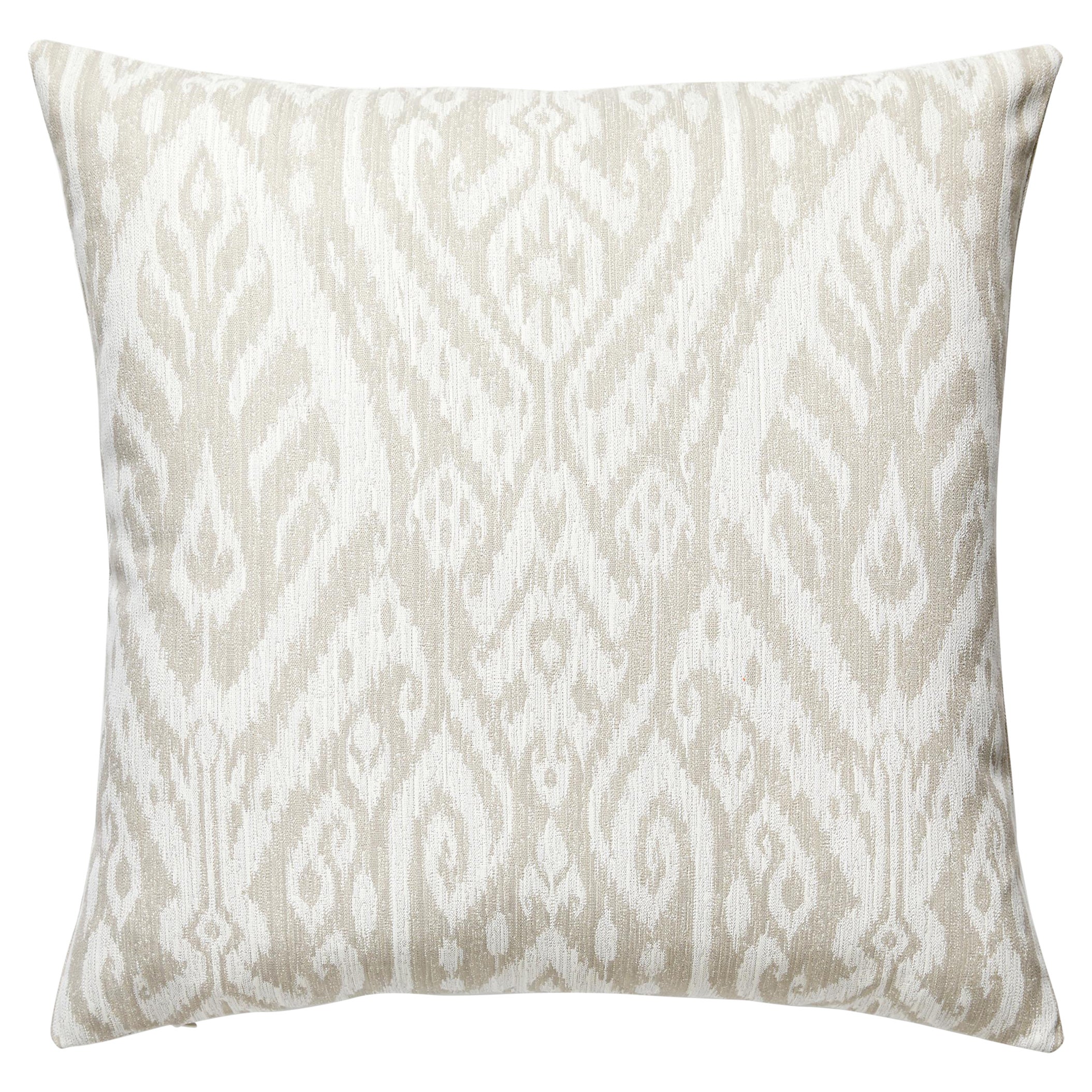 Borneo Ikat Outdoor Pillow For Sale