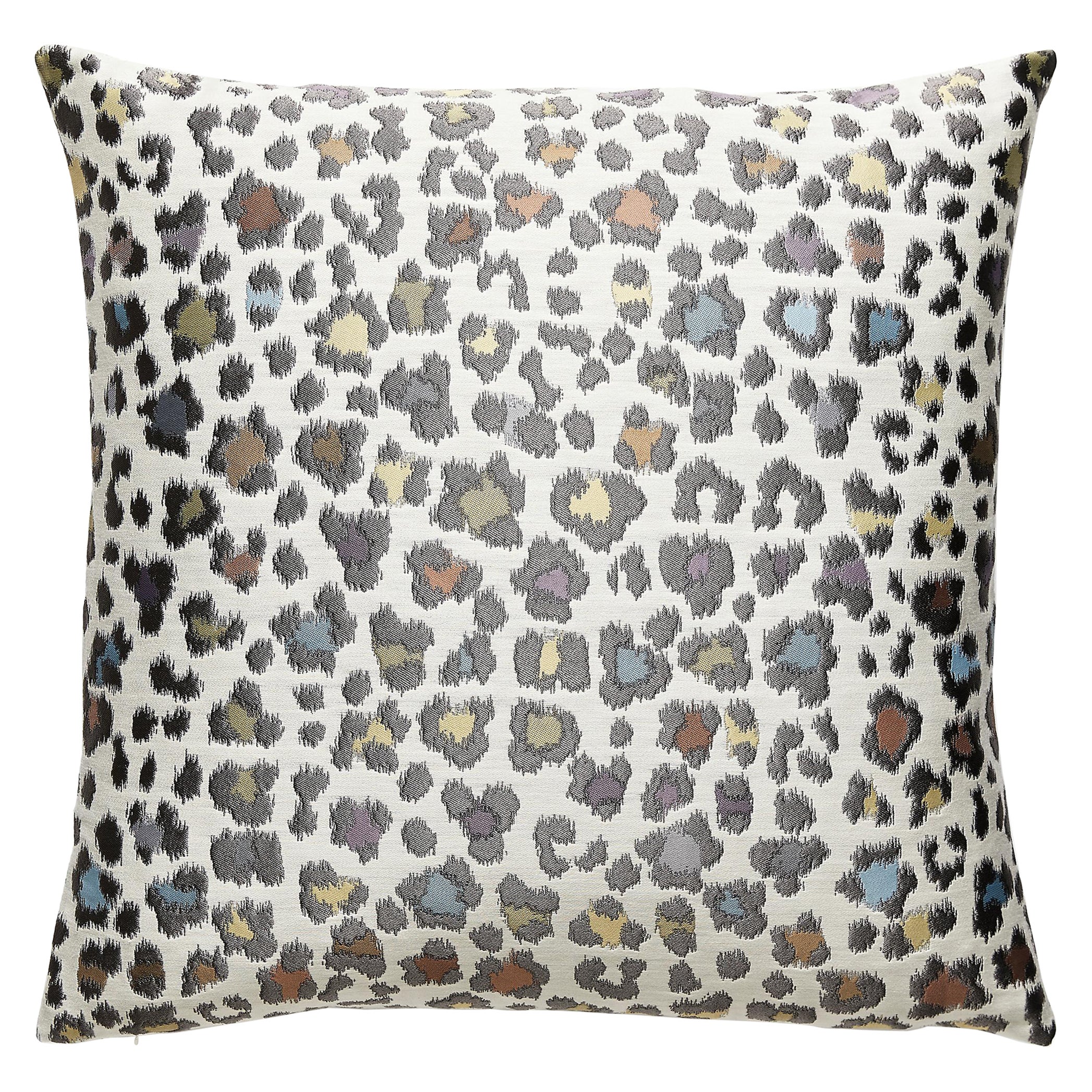 Rosette Woven Pillow For Sale