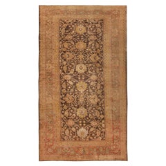 Antique Persian Sultanabad Rug. Size: 12 ft x 21 ft 8 in