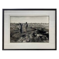Jon Rhodes, signierte, limitierte, australische Aborigine-Kunst-Silber-Gelatine-Fotografie