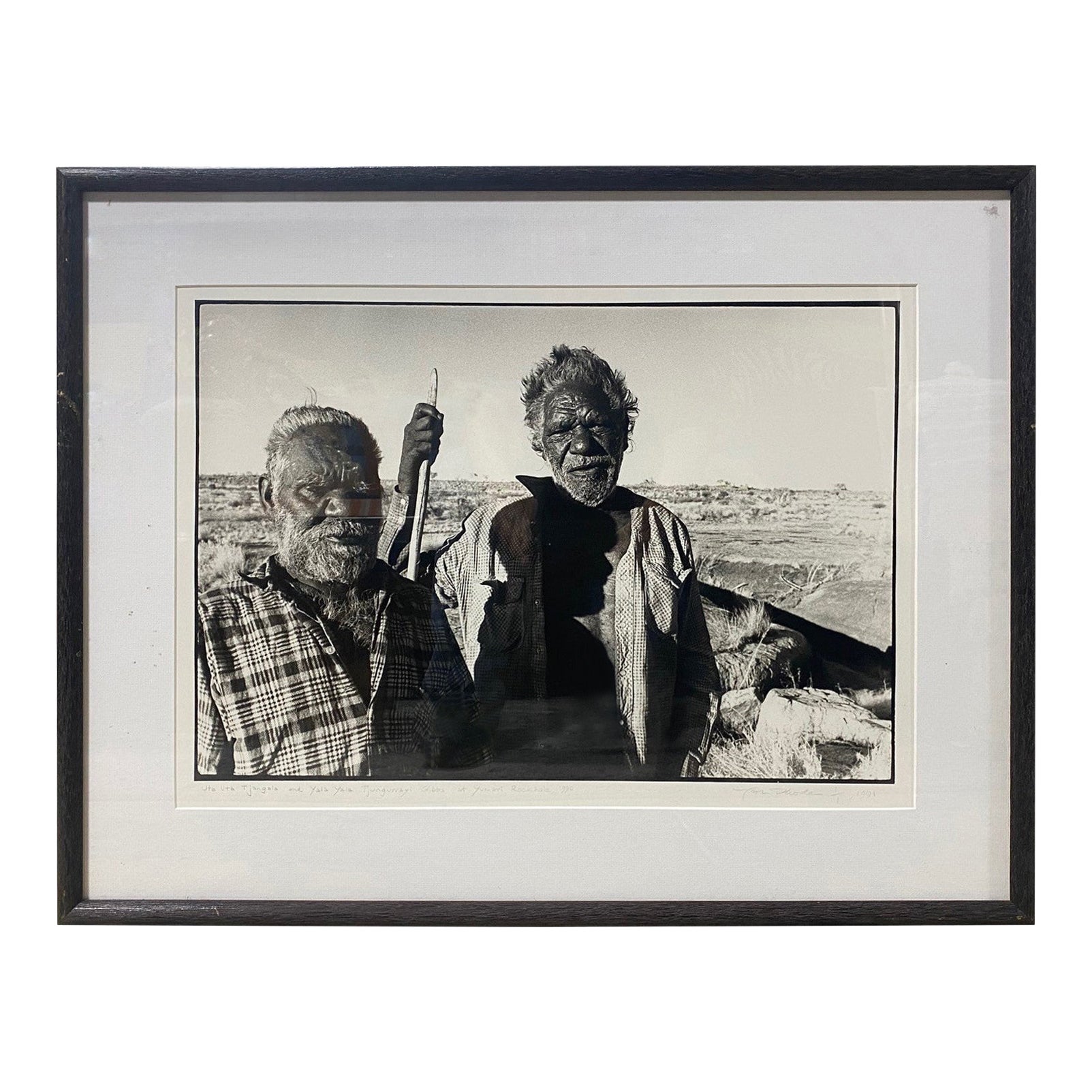 Jon Rhodes - Photographie en gélatine argentique d'art aborigène australien signée, édition limitée