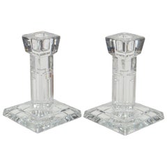Waterford Crystal Candle Holders - a Pair