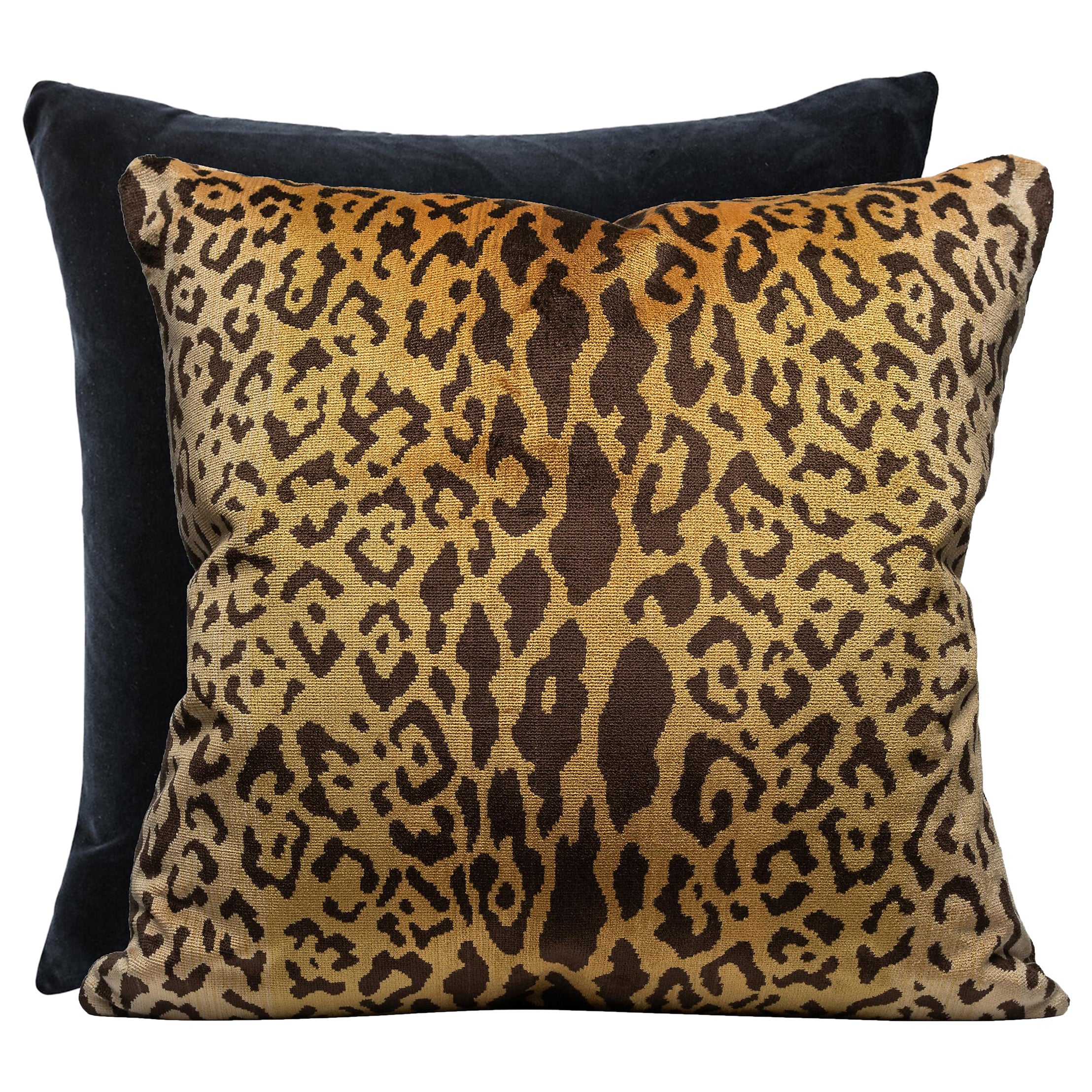 Leopardo/Indus Pillow For Sale