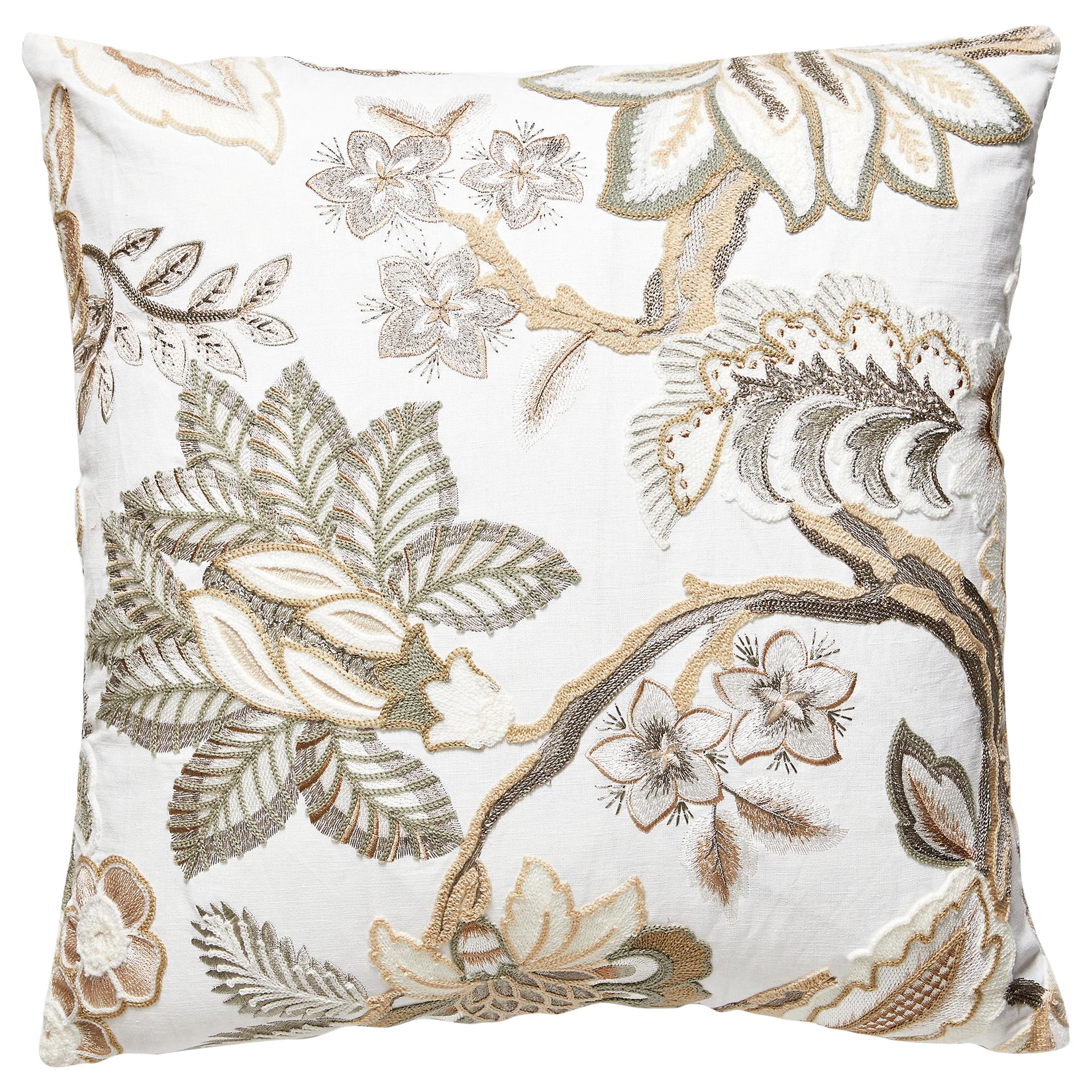 Hillside Crewel Pillow