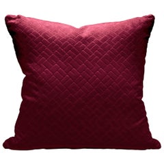 Coussin en velours Vallauris