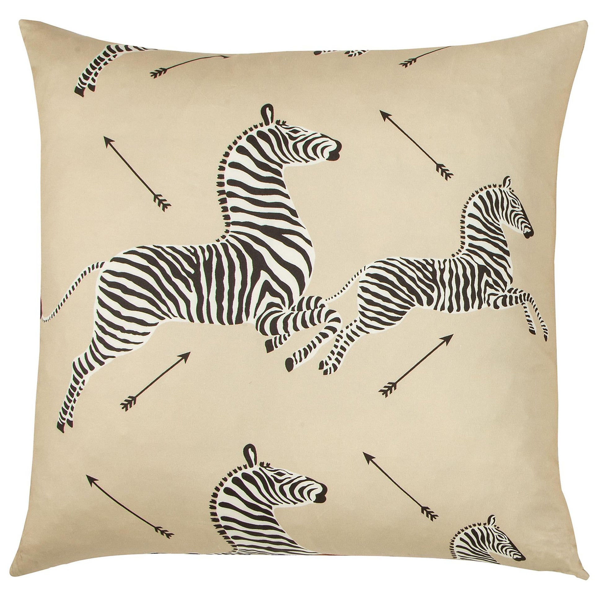 Dazzle Of Zebras Pillow For Sale
