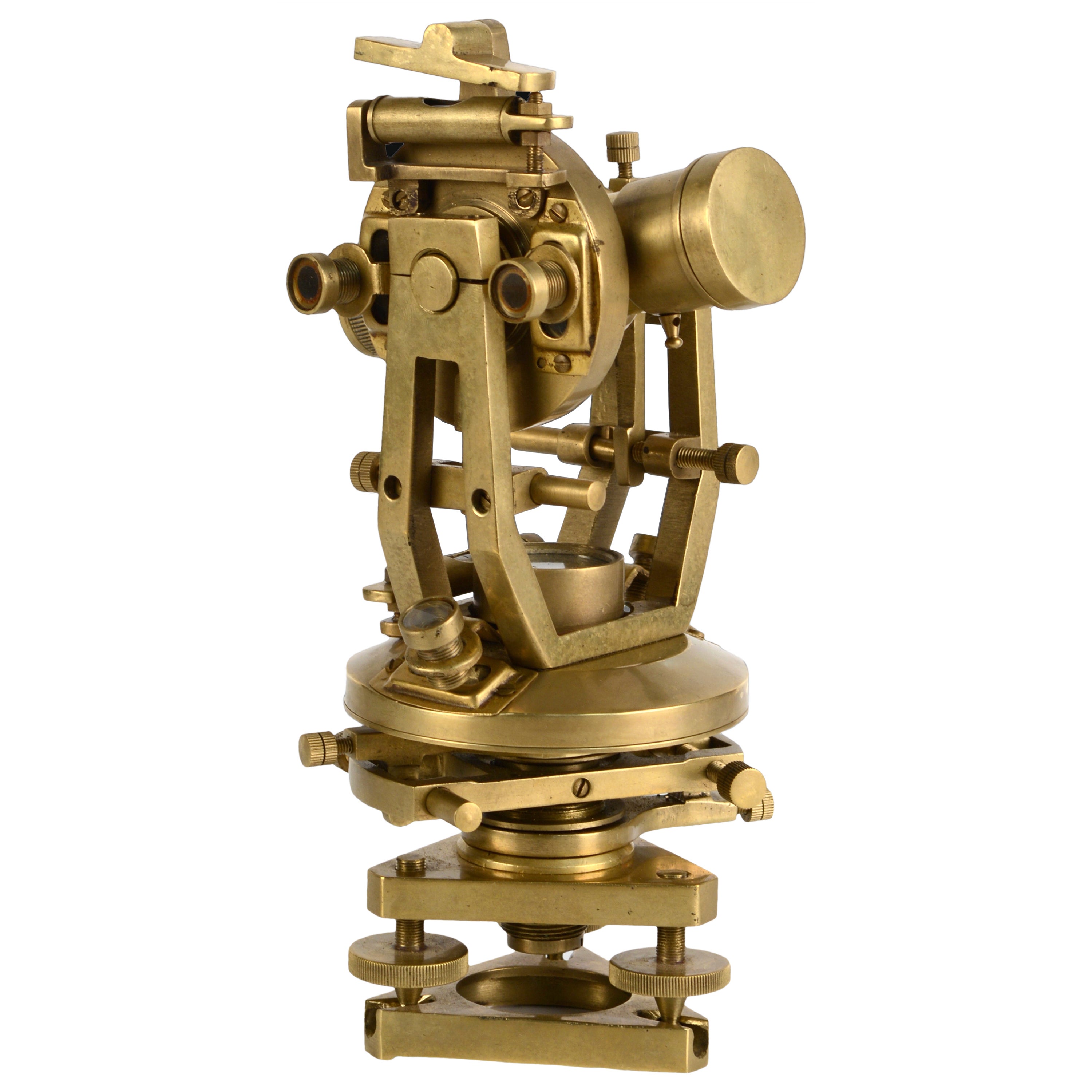 Dekoratives Theodolite aus Bronze, 20. Jahrhundert im Angebot