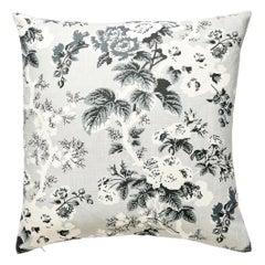 Ascot Linen Print Pillow