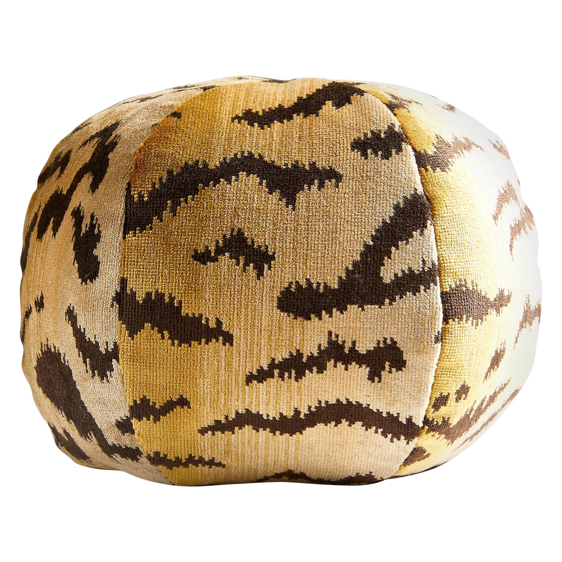 Tigre - Silk Sphere Pillow For Sale
