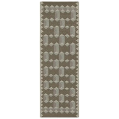 Rug & Kilim's skandinavisches Design für maßgeschneiderte Kilim-Teppiche mit geometrischen Mustern