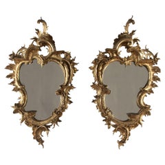 19th Century Pair of Italian Mirrors