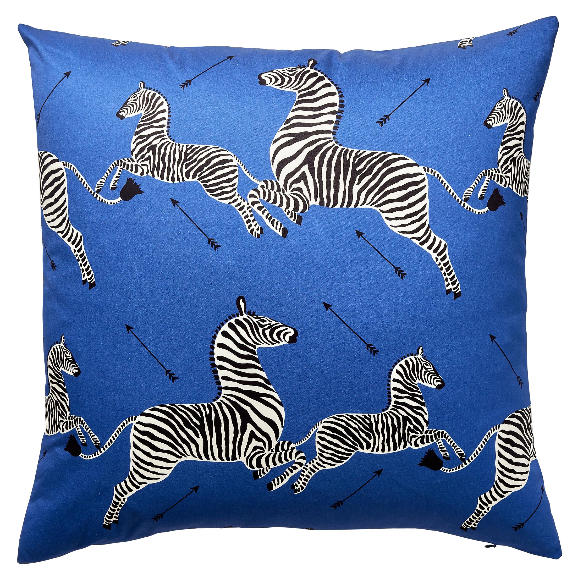 Zebras Petite Pillow For Sale