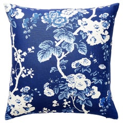 Ascot Linen Print Pillow