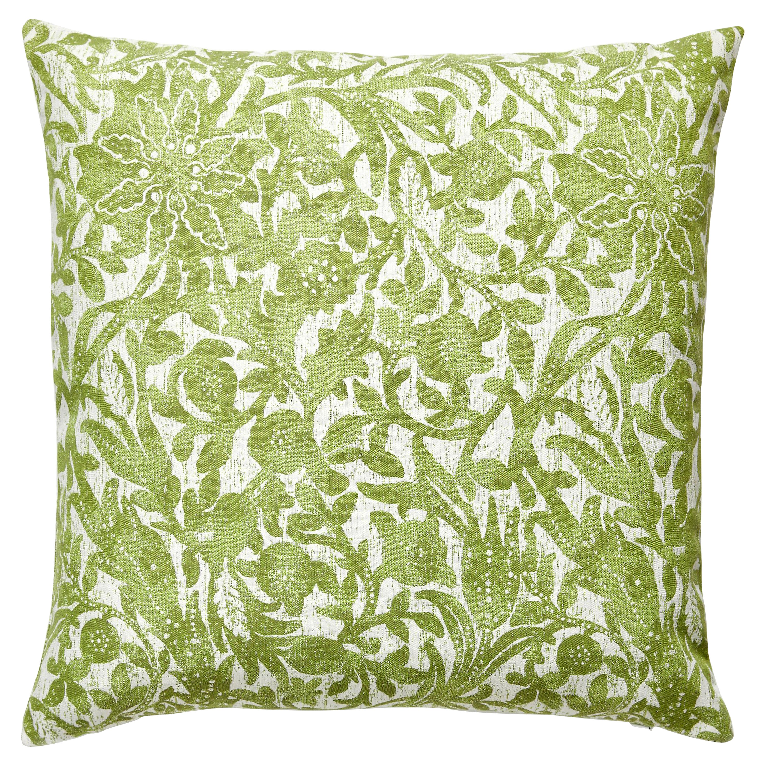 Bali Floral Outdoor Pillow For Sale