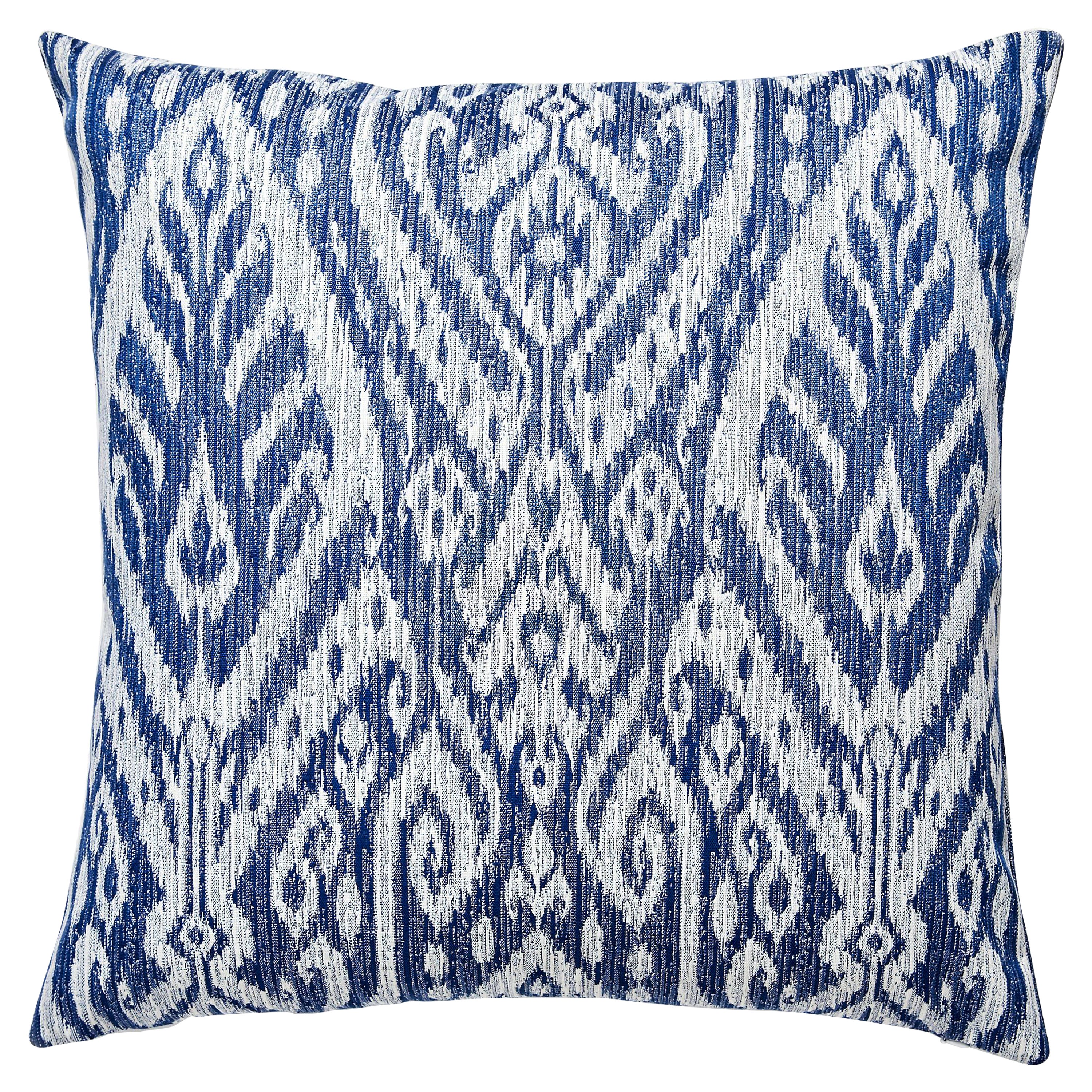 Borneo Ikat Outdoor Pillow For Sale