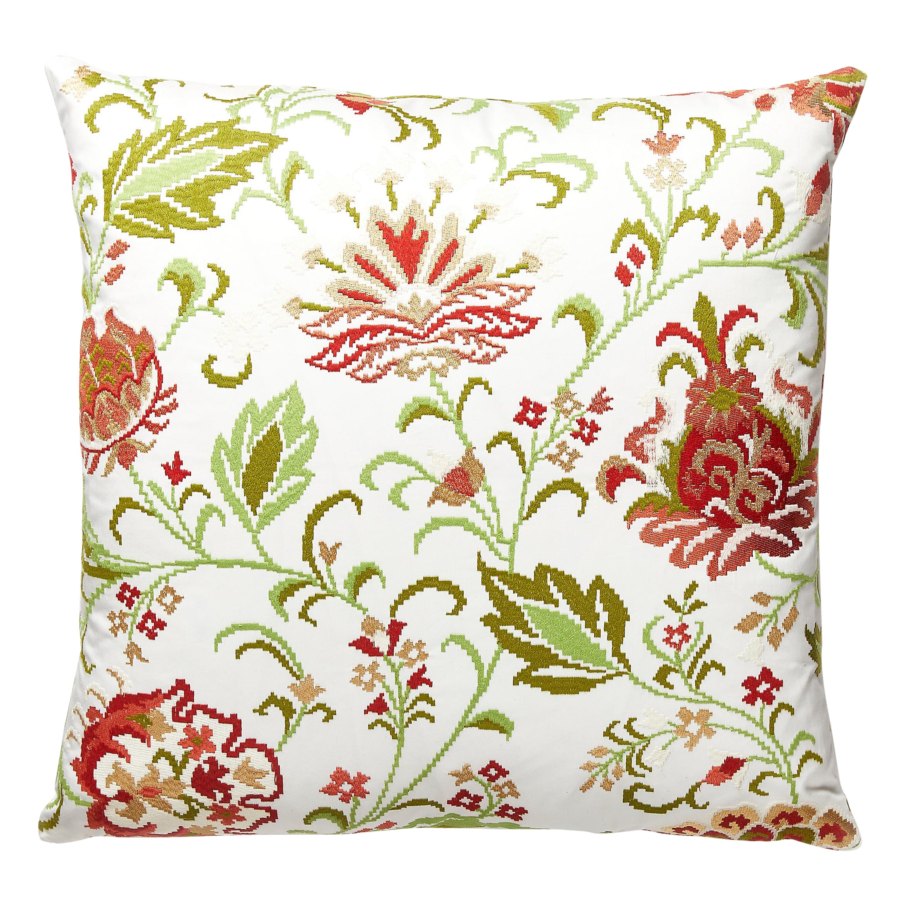 Delphine Embroidery Pillow