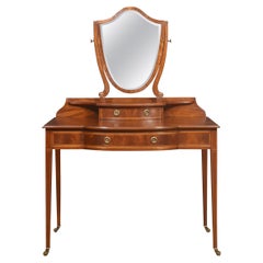 inlaid dressing table
